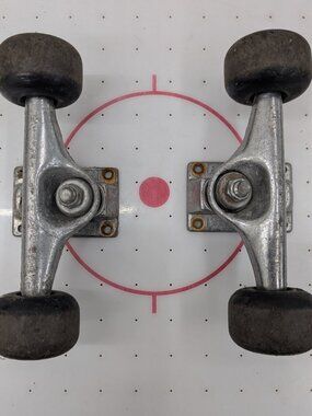 Vintage Mongoose Trucks and Wheels for Skateboarding.
